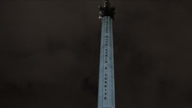 مسيرة لندن سوريا تركيا