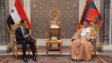 الرئيس الأسد يلتقي سلطان عمان هيثم بن طارق ويبحث معه العلاقات الثنائية بين البلدين الشقيقين ومجالات التعاون