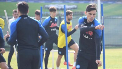 نابولي ضيفاً ثقيلاً على إمبولي للاقتراب من حسم لقب الدوري