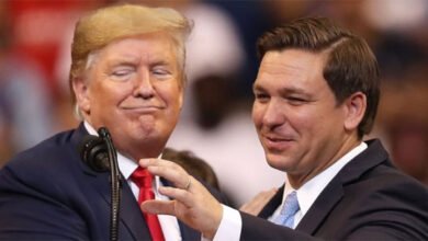 حاكم  فلوريدا رون ديستانتيس منافس ترامب القوي في السباق الرئاسي