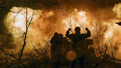 القوات الأوكرانية تستخدم تكتيكات القصف البساطي