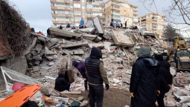 تركيا ضحايا الزلزال