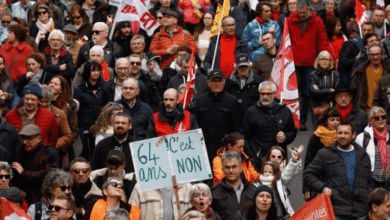 الشرطة الفرنسية تحظر الاحتجاجات على قانون التقاعد أمام البرلمان