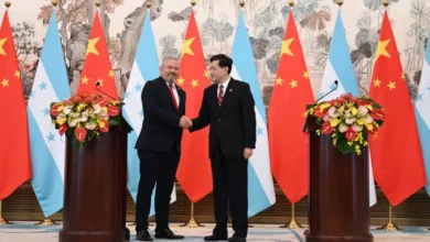 الصين تعلن إقامة علاقات دبلوماسية مع هندوراس بعد قطعها العلاقات مع تايوان