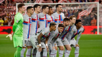 برشلونة يواجه خطر الإقصاء من دوري الأبطال