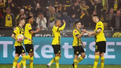 بوروسيا دورتموند يخطف صدارة الدوري الألماني مؤقتاً