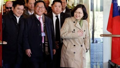 رئيسة تايوان نيويورك