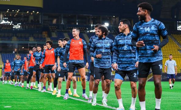 رونالدو على رأس التشكيل المتوقع للنصر أمام الباطن