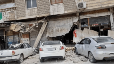 عاصفة هوائية سوريا