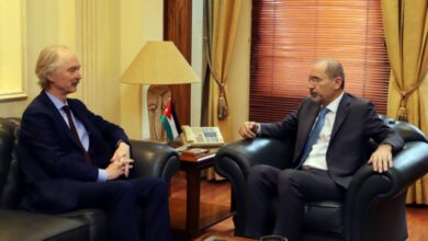 مباحثات أردنية أممية سوريا