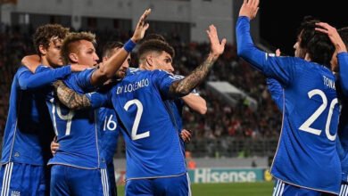 منتخب إيطاليا يسجل انتصاره الأول بتصفيات اليورو