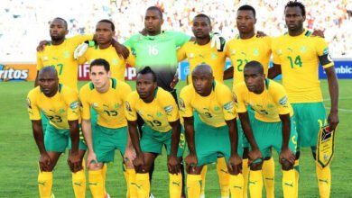 موعد مباراة جنوب أفريقيا وليبيريا في تصفيات كأس الأمم