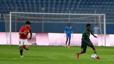 منتخب مصر الأولمبي يضرب زامبيا بثنائية نظيفة