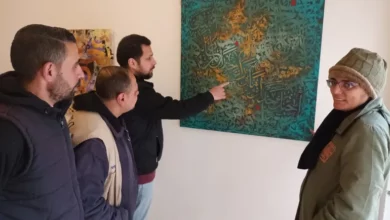 روحانيات رمضانية معرض تشكيلي بالأردن يبرز جماليات الخط العربي