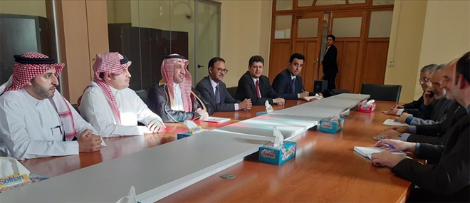 وفد سعودي في طهران