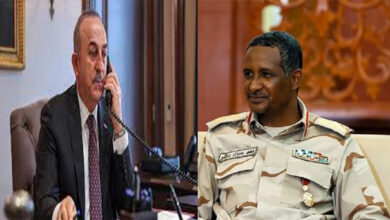 تشاووش أوغلو وحميدتي يبحثان إجلاء الأتراك من السودان