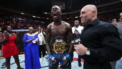 اللقب يعود للنيجيري Israel Adesanya في UFC287