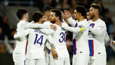 باريس سان جيرمان يقترب من حسم لقب الدوري