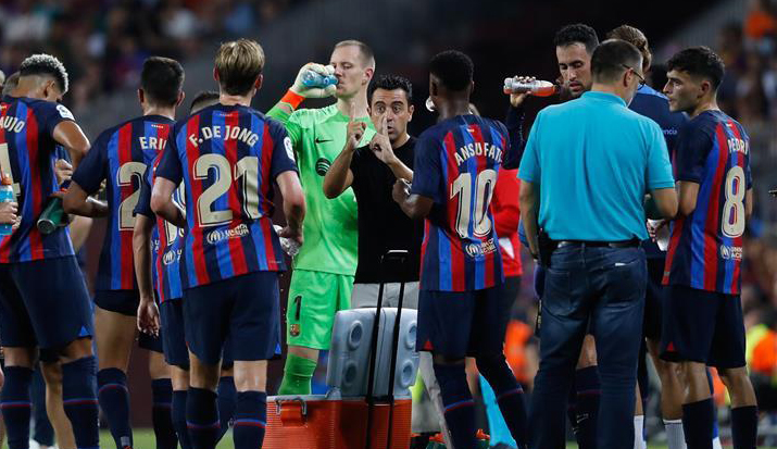 بوسكيتس يغيب عن تشكيل برشلونة أمام رايو فاليكانو