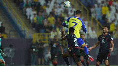 رونالدو يقود النصر لاكتساح الرائد في دوري روشن