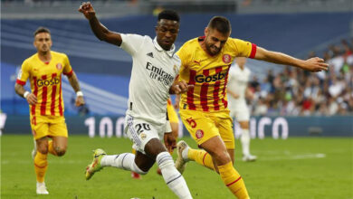 ريال مدريد يسعى للضغط على برشلونة من بوابة جيرونا
