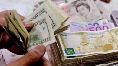 سعر الدولار في سوريا