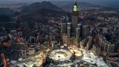 صور مكة المكرمة من الفضاء