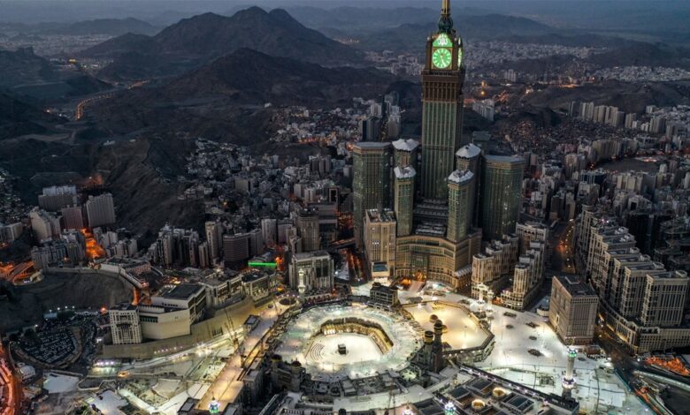 صور مكة المكرمة من الفضاء