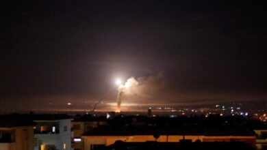 عدوان إسرائيلي في محيط دمشق
