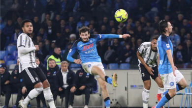 يوفنتوس يبحث عن الثأر من نابولي في الدوري الإيطالي