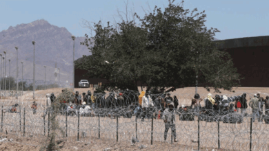 الـولايات المـتحدة تتأهب لوصول آلاف المهاجرين إلى حدودها الجنوبية