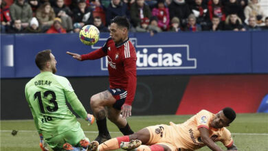 أتلتيكو مدريد يستضيف أوساسونا لاستعادة سكة الانتصارات