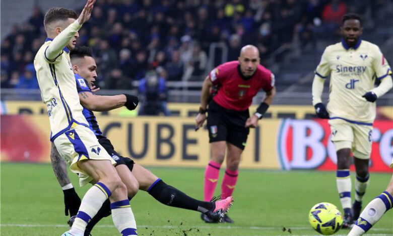 إنتر ميلان ضيفاً ثقيلاً على هيلاس فيرونا