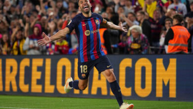 بالفيديو.. جوردي ألبا يقود برشلونة لتخطي أوساسونا