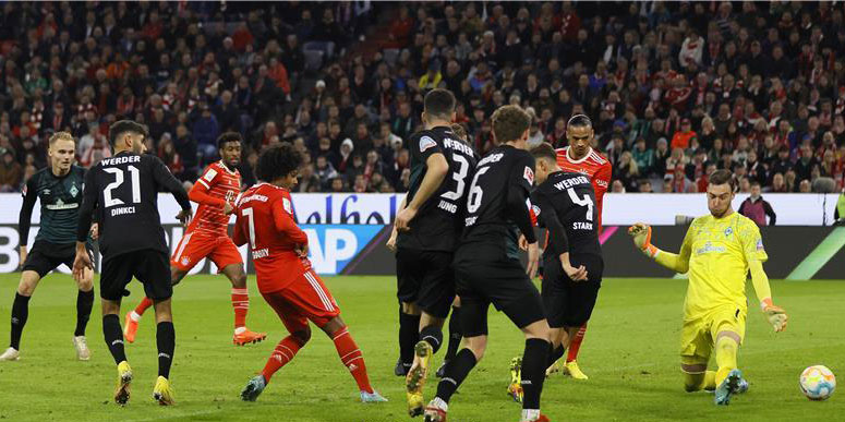 بايرن ميونخ يبحث عن تعزيز الصدارة من بوابة بريمن