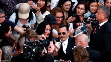 جوني ديب يتألق مجددا في افتتاح مهرجان كان