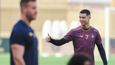 رونالدو يزين تشكيل النصر أمام الطائي