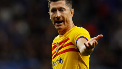 ليفاندوفسكي يقود هجوم برشلونة ضد بلد الوليد