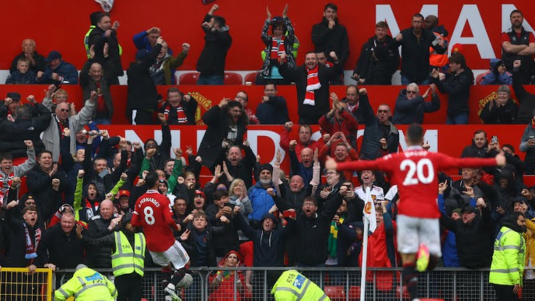مانشستر يونايتد أول فريق أوروبي يصل إلى 55 مباراة